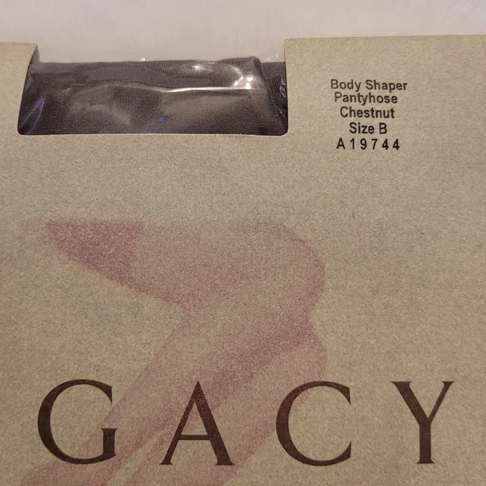 Legacy Legwear Body Shaper Pantyhose Size B Color Chestnut New In Box